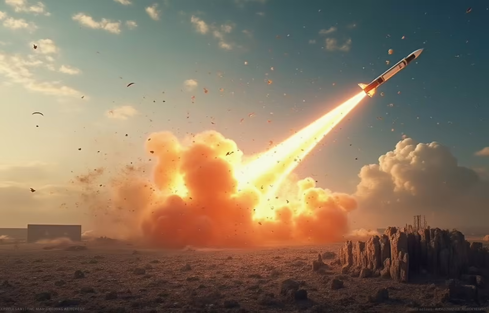 Israelita intercepta misil defensivo de Yemeni