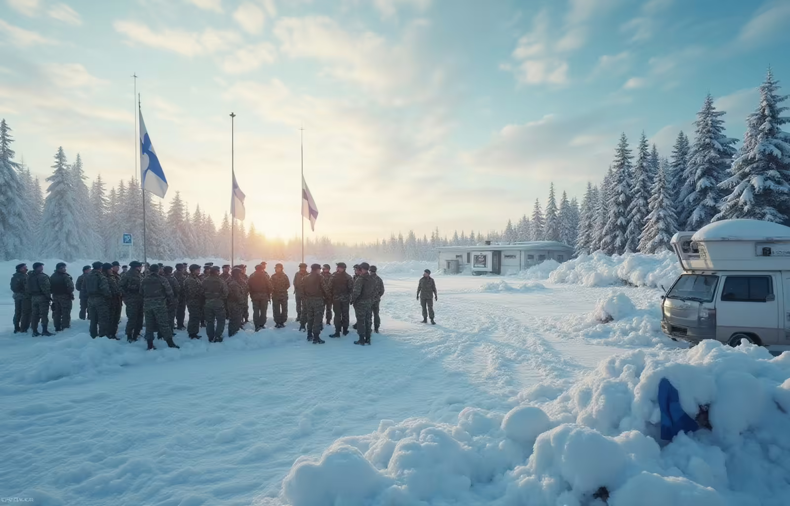 Finland Establece Puesto de Mando de la OTAN Cerca de la Frontera con Rusia