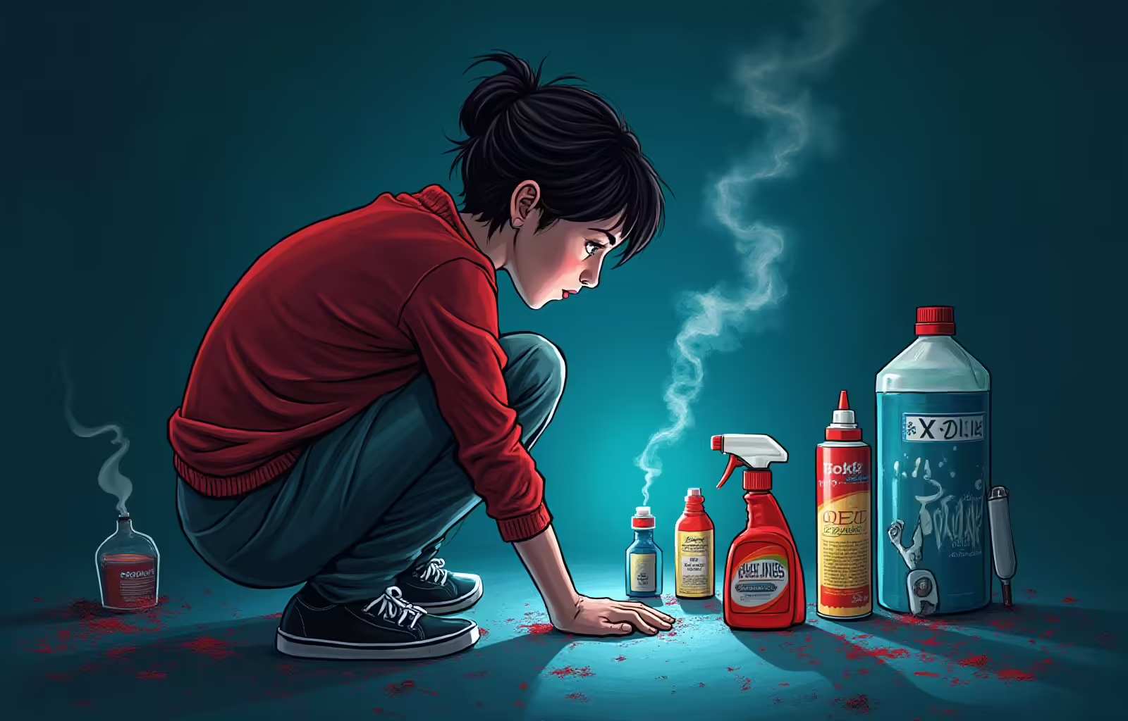 La explosión de uso de inhalantes impulsada por TikTok pone a los niños en riesgo, advierten investigadores mientras el desafío ‘achroming’ provoca interés viral entre niños y adolescentes.