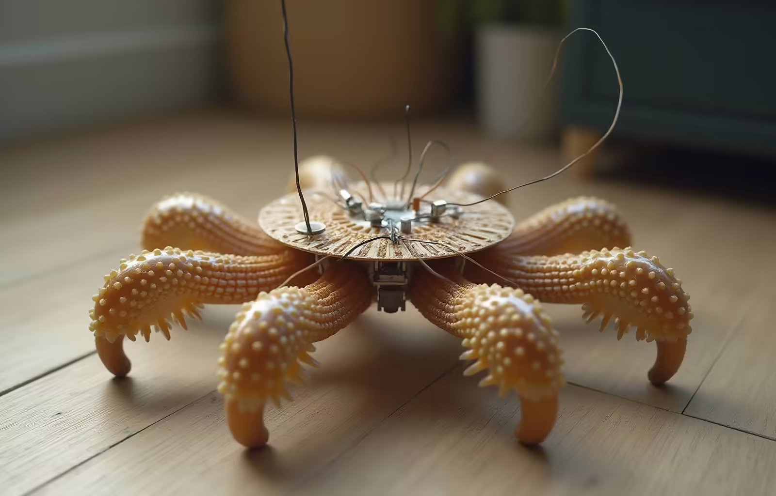 Los hongos control robots que convierten las señales eléctricas fúngicas en comandos digitales, un avance prometedor para construir más robots sostenibles.